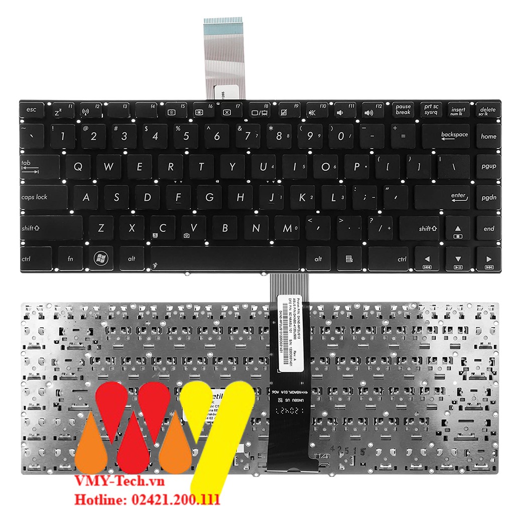 Bàn phím laptop ASUS U46 U46E U46S U46E U46S U46SM U46SV U46SD U46E-1A NEW 100%