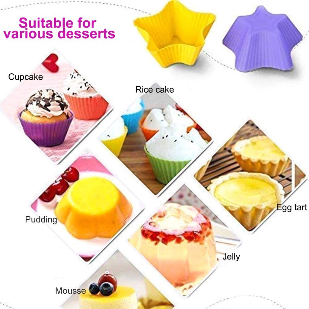 Khuôn Silicone Làm Bánh Chống Dính Chịu Nhiệt Tốt