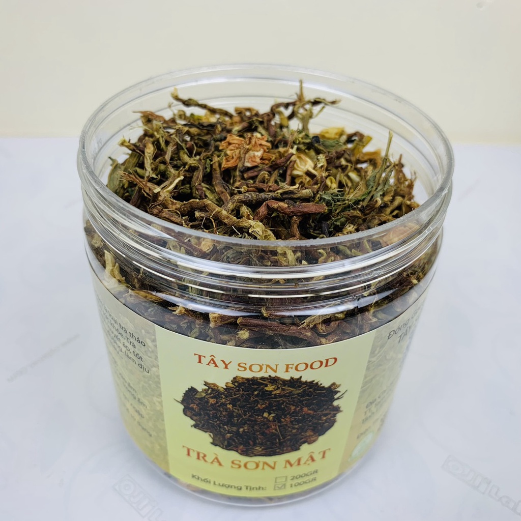 HŨ 200GR Trà Sơn Mật Hồng Sâm Thơm Ngọt Giúp Thanh Nhiệt Ngủ Ngon - Tây Sơn Food