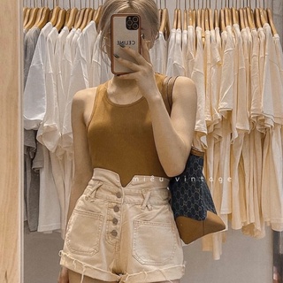 áo ba lỗ nữ chất thun gân