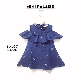 Sa07 (váy bé gái bèo hở vai)