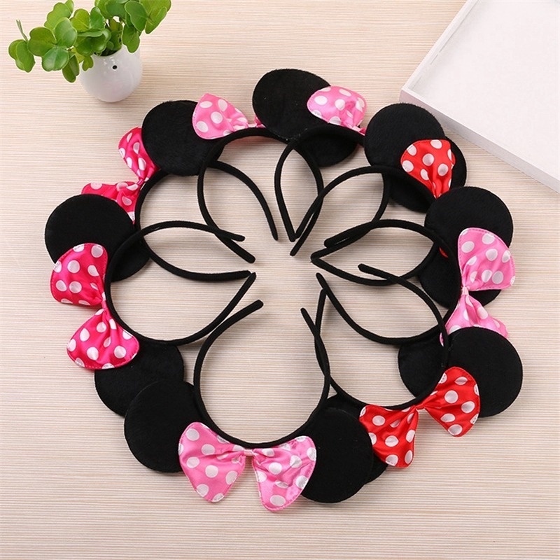 1 Băng Đô Tai Chuột Minnie Cho Bé Gái
