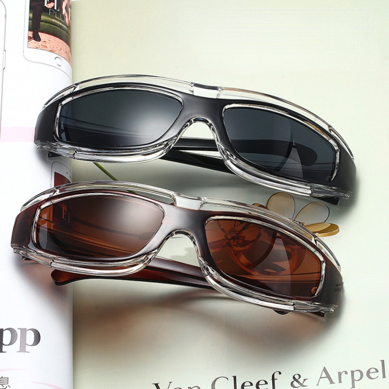 Kính Mát Chống Tia UV Phong Cách Phương Tây Hợp Thời Trang