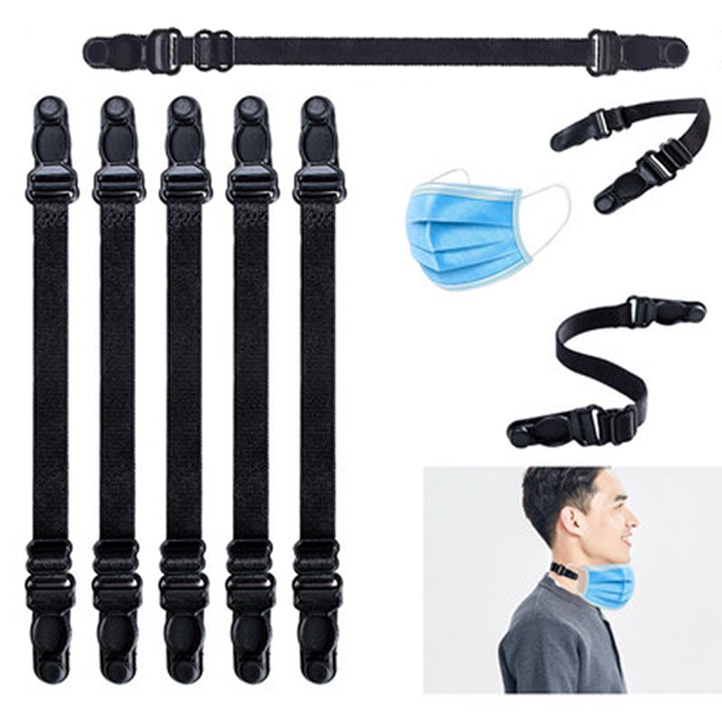 1 Dây thun co giãn đeo khẩu trang chống trượt có thể tái sử dụng