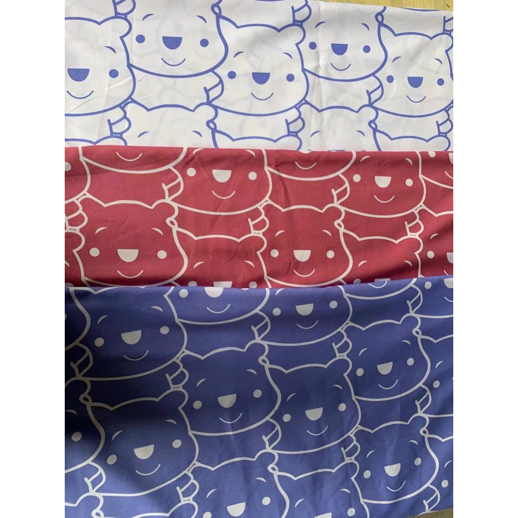 bộ ngủ mặc nhà, bộ pijama mặc nhà unisex hình gấu hai màu dễ thương