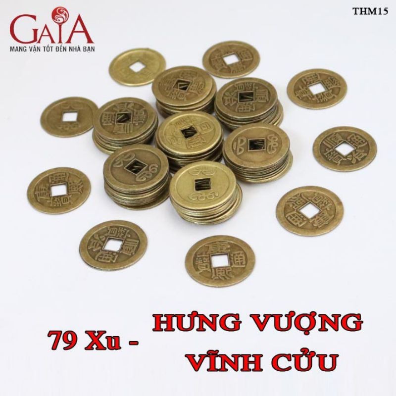 Đồng xu ngũ đế, đồng xu phong thuỷ bỏ bóp ví - Vật phẩm chiêu tài