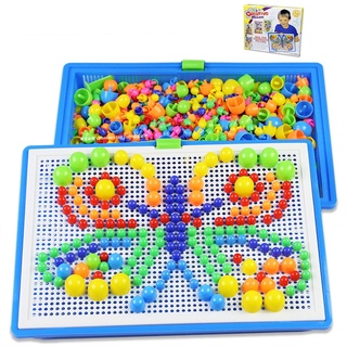 Đồ chơi xếp hình cho bé - Đồ chơi ghép nút thông minh
