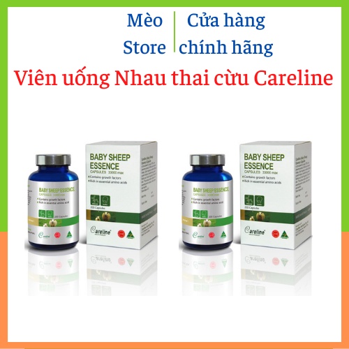Viên Uống Nhau Thai Cừu Careline Baby Sheep Essence Hộp 60 Viên - Hàng nội địa Úc, có tem chemist