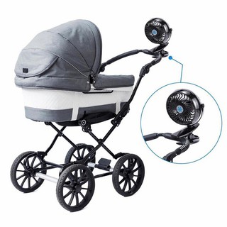 Quạt tích điện mini kẹp bàn