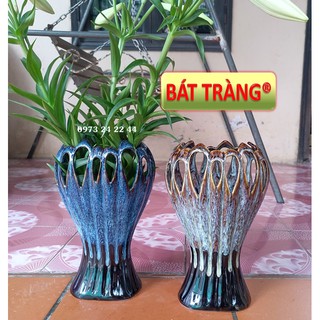 LỌ HOA SỨ ĐẸP BÌNH GỐM CẮM HOA
