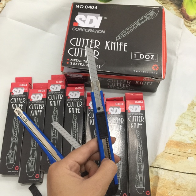 Sỉ 12 dao rọc giấy to /bé, dao cắt giấy