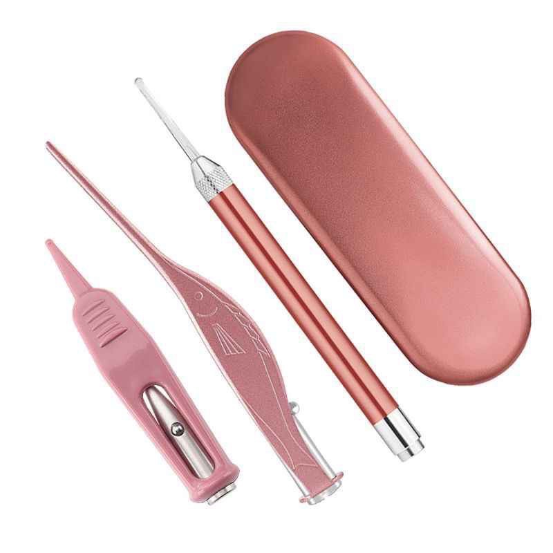 ❤️DEAL SỐC[SALE]⭐Bộ Lấy Ráy Tai Có Đèn Tặng Kèm Hộp Sắt Và Pin Tiểu Siêu Hot