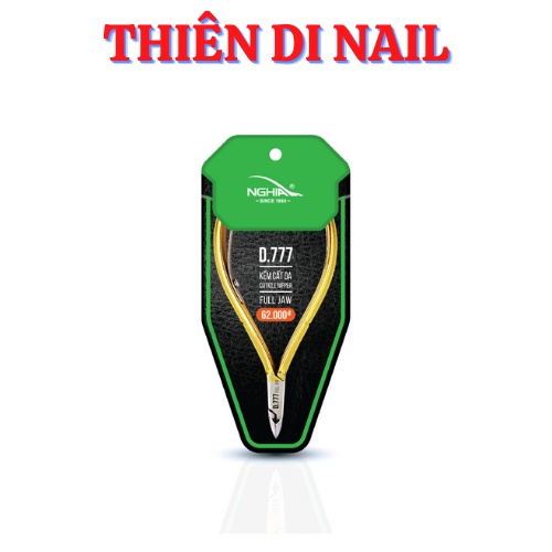 Kềm Nghĩa D555, D777 Kiềm nhặt da chuyên dụng Thiên Di Nail
