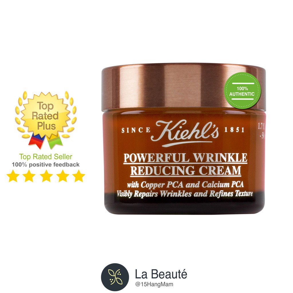 Kiehl’s Powerful Wrinkle & Pore Reducing Cream - Kem Dưỡng Giảm Vết Nhăn, Lão Hóa Và Se Lỗ Chân Lông 50ml | BigBuy360 - bigbuy360.vn