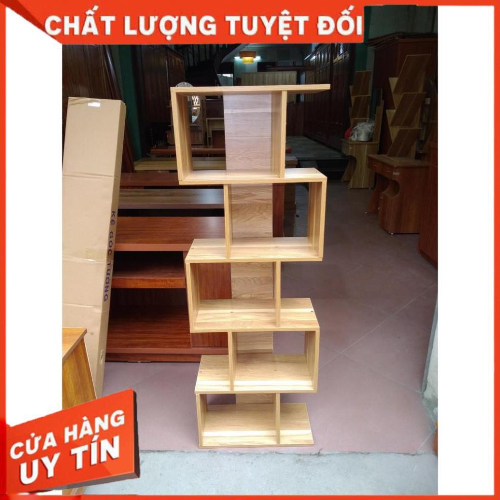 Kệ sách ziczac để sàn hiện đại cao cấp( tặng kèm tua vit) | BigBuy360 - bigbuy360.vn