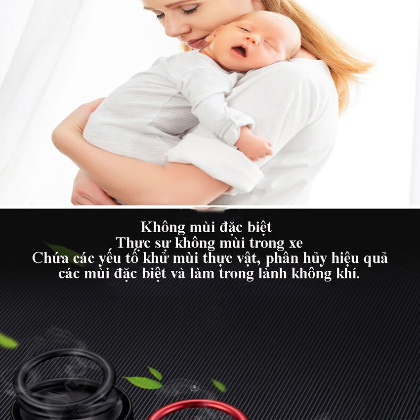 Nước hoa xoáy vòng trên ô tô