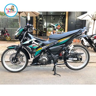 [SHIN DECAL] Tem xe satria fi dán xe đen 02