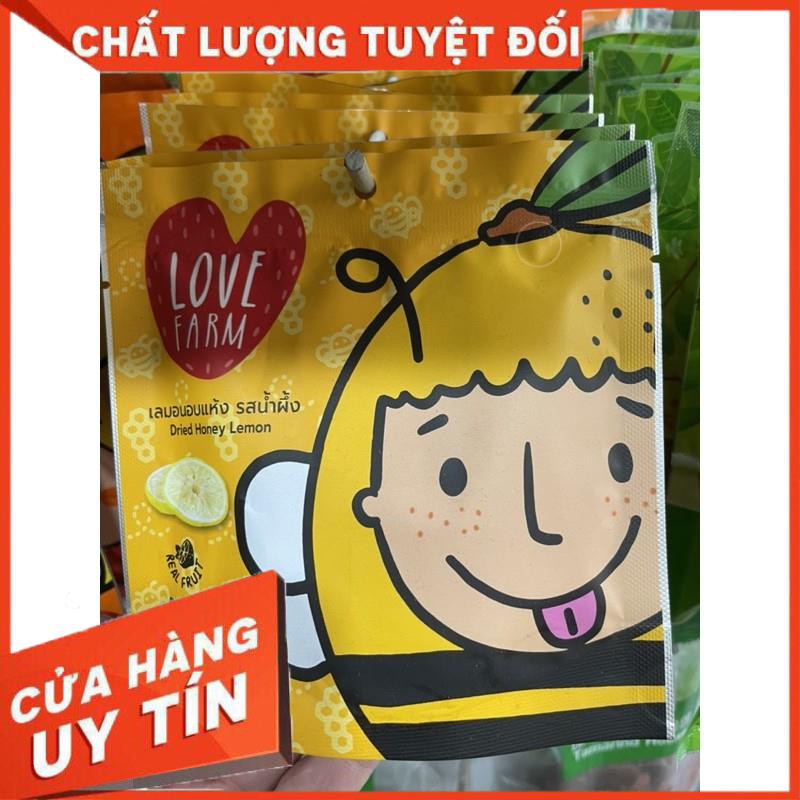 [Ăn vặt] Trái cây sấy dẻo Love Farm hàng Thái Lan