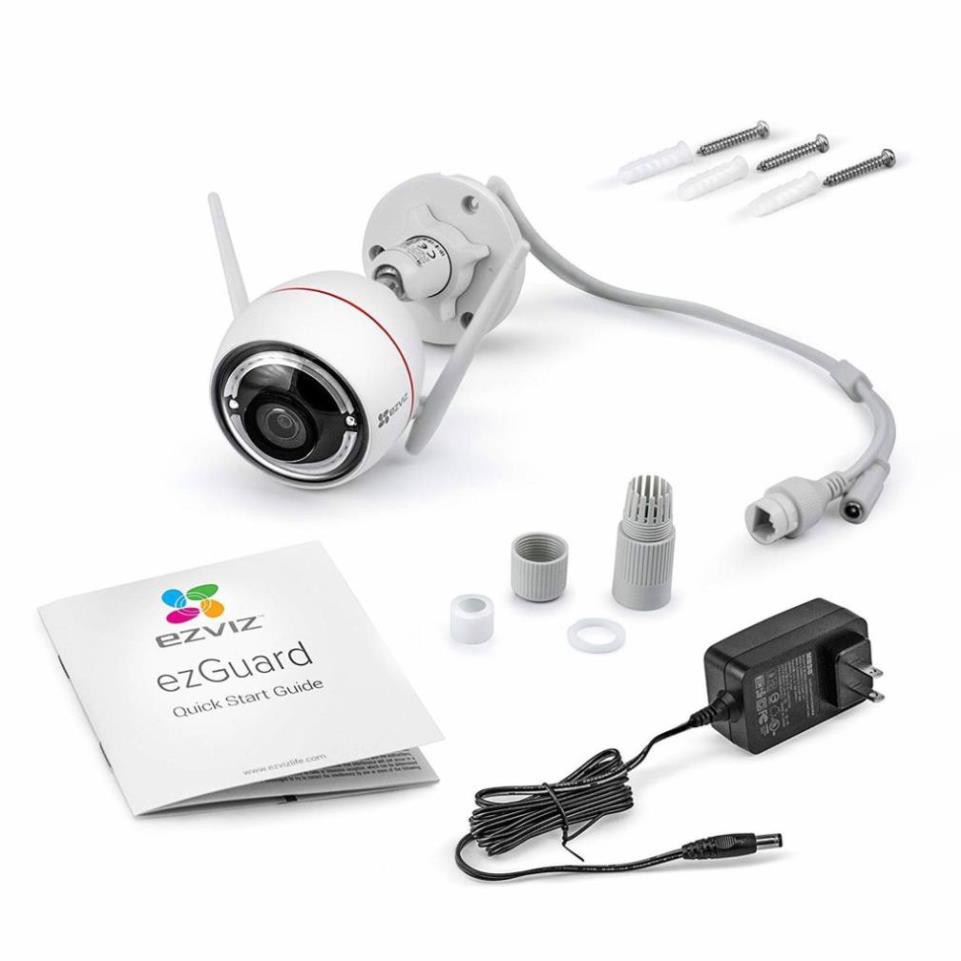 [NHÀ PHÂN PHỐI] Camera Wifi Ngoài Trời Ezviz CV310 C3W 1080P FULLHD - Còi Hú, Đèn Chớp, Có Màu Ban Đêm | BigBuy360 - bigbuy360.vn