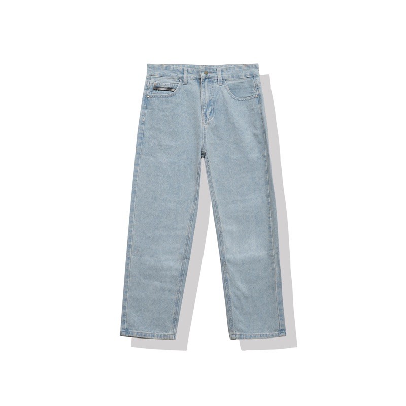 QUẦN JEANS NAM BASIC POKER.DICE FORM BAGGY ỐNG SUÔNG