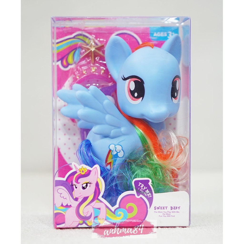 Đồ Chơi Hộp Ngựa Pony - Sét 01 Con - Có Nhạc! ( GIAO MẪU NGẪU NHIÊN )