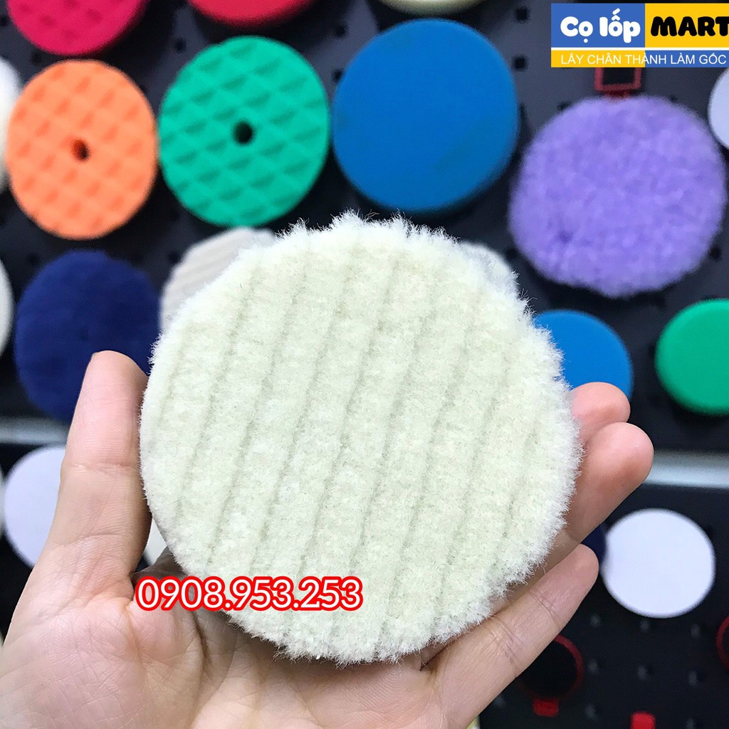 Phớt đánh bóng lông cừu ngắn 3 inch - 5 inch SPTA