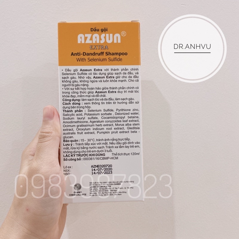 Dầu gội AZASUN EXTRA