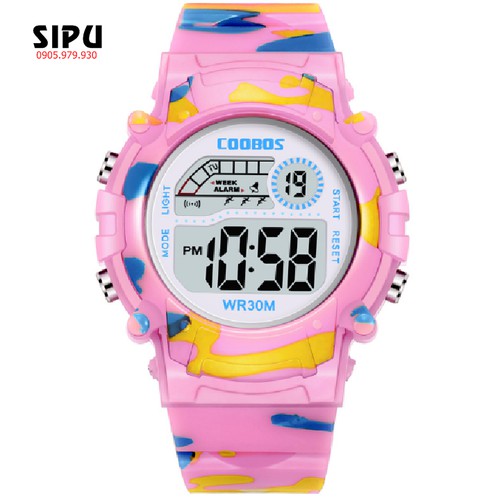 Đồng hồ trẻ em đa chức năng kết hợp hiệu ứng đèn Lex 7 màu chính hãng Coobos | BigBuy360 - bigbuy360.vn