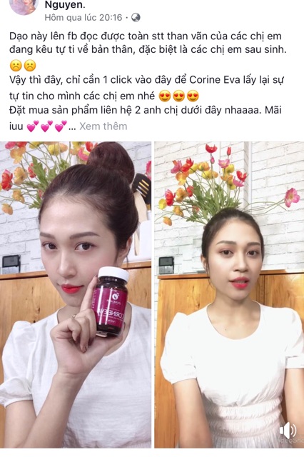 Corine Eva Tìm lại cảm giác ban đầu