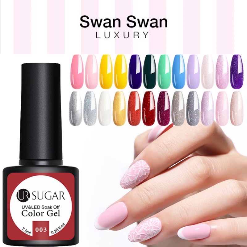 Sơn Móng Dạng Gel Uv Soak Off UR Sugar 7,5ml