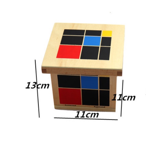 Hộp tam thức - giáo cụ montessori