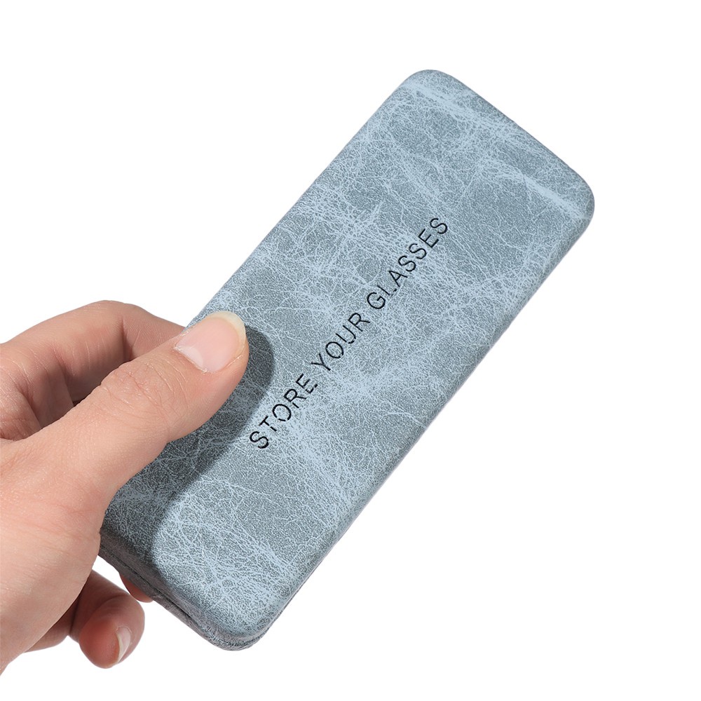 Hộp đựng kính đọc sách bằng da cứng chống thấm nước nhiều màu thời trang cho nam và nữ