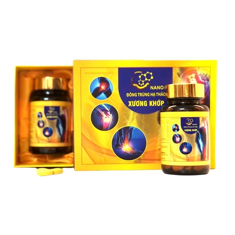 🎁 ✅ 3 tặng 1 Nano Xương Khớp Glucosamin Nano Đông Trùng Hạ Thảo hỗ trợ hết Đau xương khớp nhanh