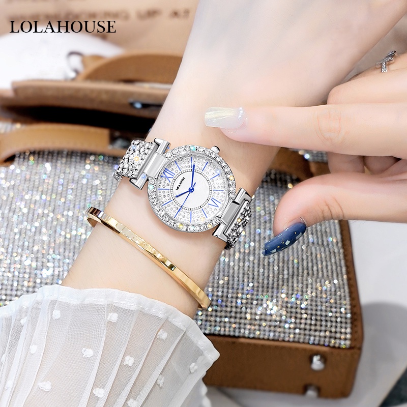 Đồng Hồ Nữ Dây Thép Không Gỉ Lola HOUSE L001