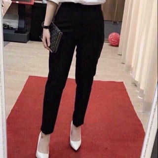 Quần baggy chun sau đen zara hàng vnxk