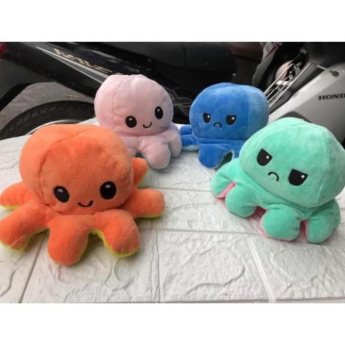 SĂNX BẠCH TUỘC CẢM XÚC 2 MẶT Sz 20cm SIÊU CUTE