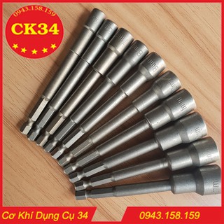 Đầu tuýp lục giác cho khoan pin và khoan điện dài 100mm