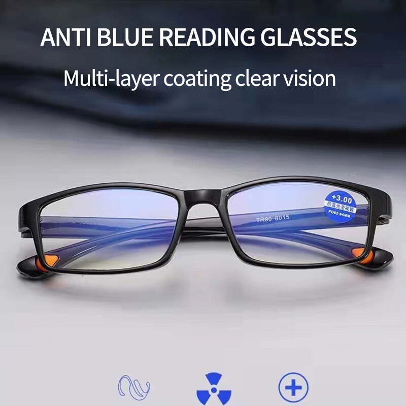 Kính Đọc Sách TR90 HD Chống Ánh Sáng Xanh