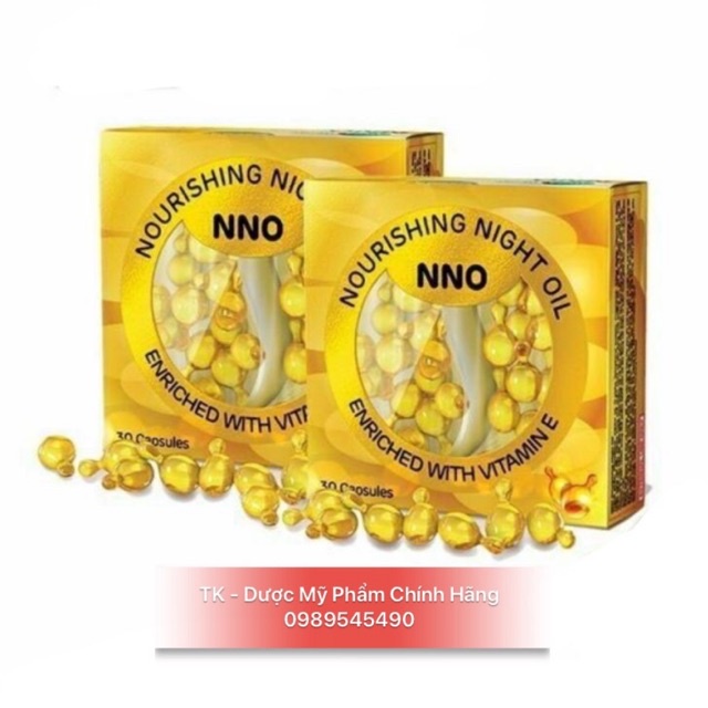 Viên Dưỡng Da NNO Vitamin E- 30 viên