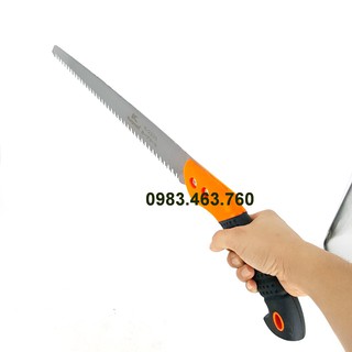 CƯA GỖ CẦM TAY DẠNG THẲNG LƯỠI TRẮNG KAPUSI DÀI 350MM