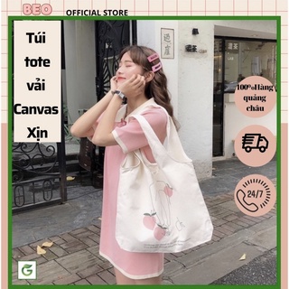 TÚI TOTE TRẮNG TÚI TOTE BONJOUR