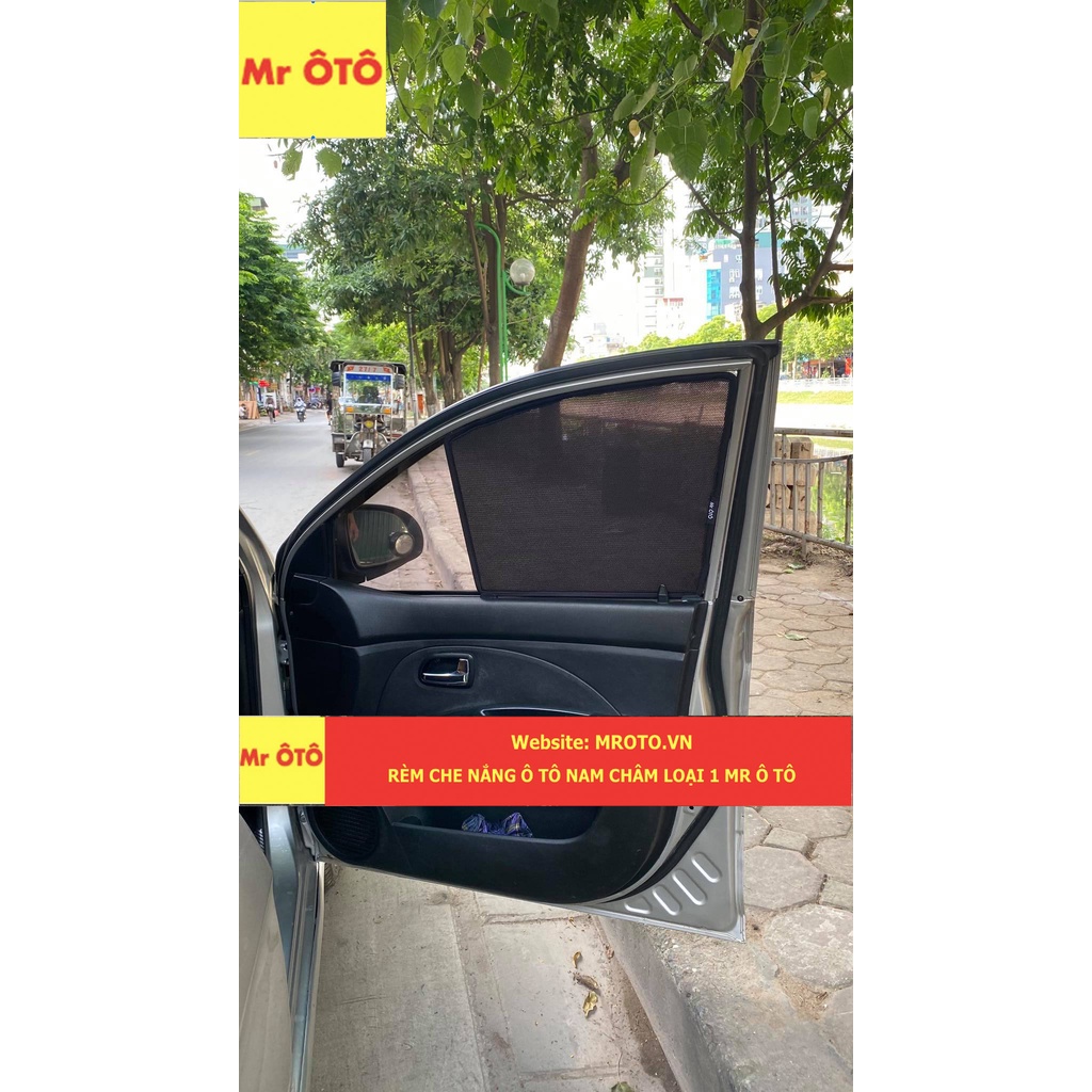 Rèm Che Nắng chống UV Xe Kia Morning 2006-2011 Hàng Loại 1 MR.ÔTÔ -Bảo Hành 2 Năm