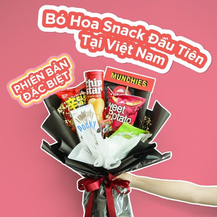 Bó hoa snack MUNCHIES [phiên bản ĐẶC BIỆT]