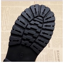 Giày boot cho bé gái bé trai da mềm đế êm nhẹ size 27-37 màu Đen phong cách Anh Martin cổ cao - Bốt trẻ em đẹp rẻ 2023