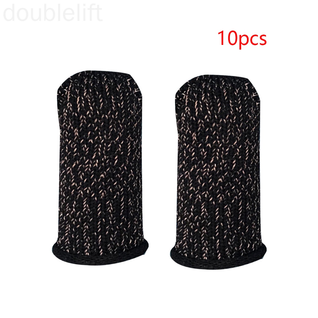 Set 10 Vỏ Bọc Ngón Tay Chống Trượt Thoáng Khí Hỗ Trợ Chơi Game Trên Điện Thoại