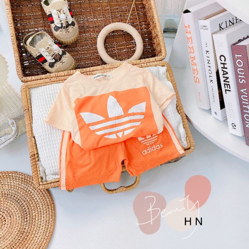[HCM] [Size đại] Bộ Quần áo thể thao cho trẻ em từ 5-25kg vừa, Cotton thun lạnh Minky Mom, vải Sài Gòn