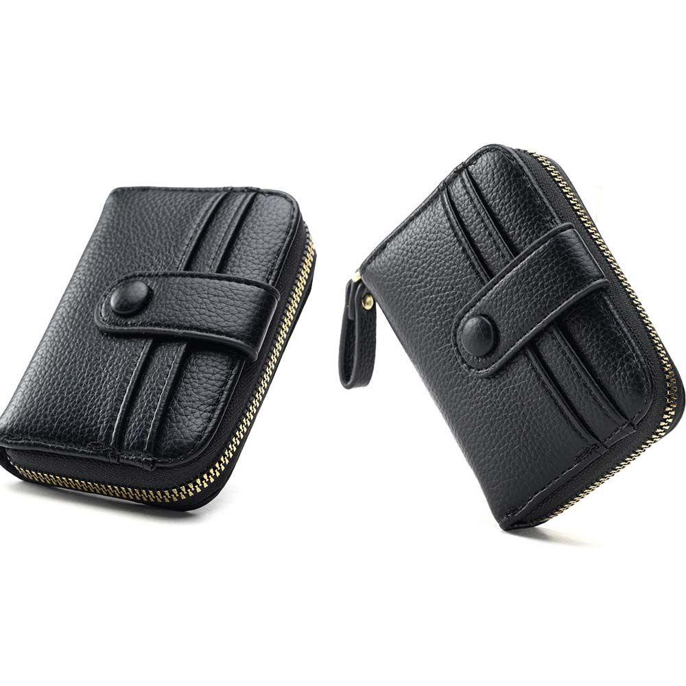 Ví Ngắn Nhiều Ngăn Đựng Thẻ Có Khóa Kéo Chống Thấm Nước