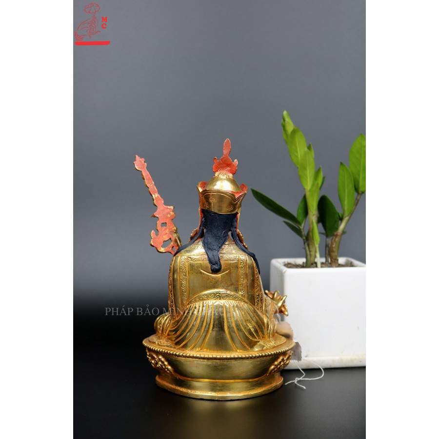 TƯỢNG LIÊN HOA SANH 24CM ĐỒNG NEPAL