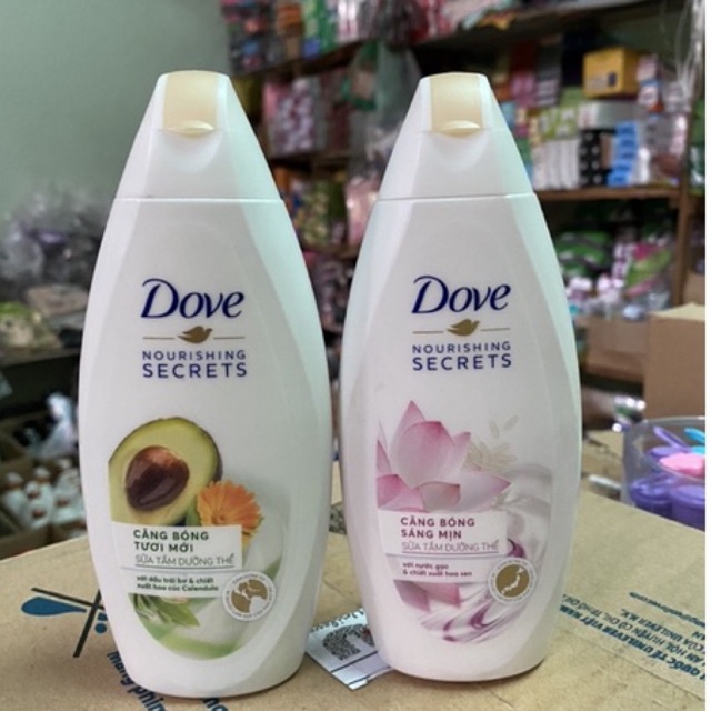 SỮA TẮM DƯỠNG DA MỀM MỊN DOVE 180g