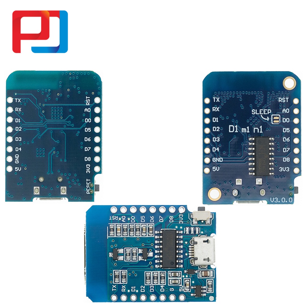 Bảng Mạch Phát Triển WIFI WeMos D1 Mini Pro V3.0 Nodemcu 4MB / 16MB V2 ESP8266 CH340G Nodemcu V2